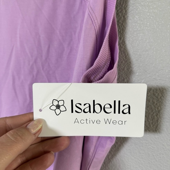 Isabella Active Wear Lavender Tank Top - Picture 6 of 8
